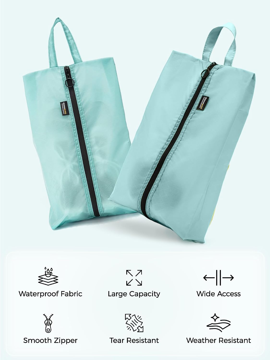 2 Pack Shoe Bags for Travel, W - Shoe Bag Travel ulasan dan harga