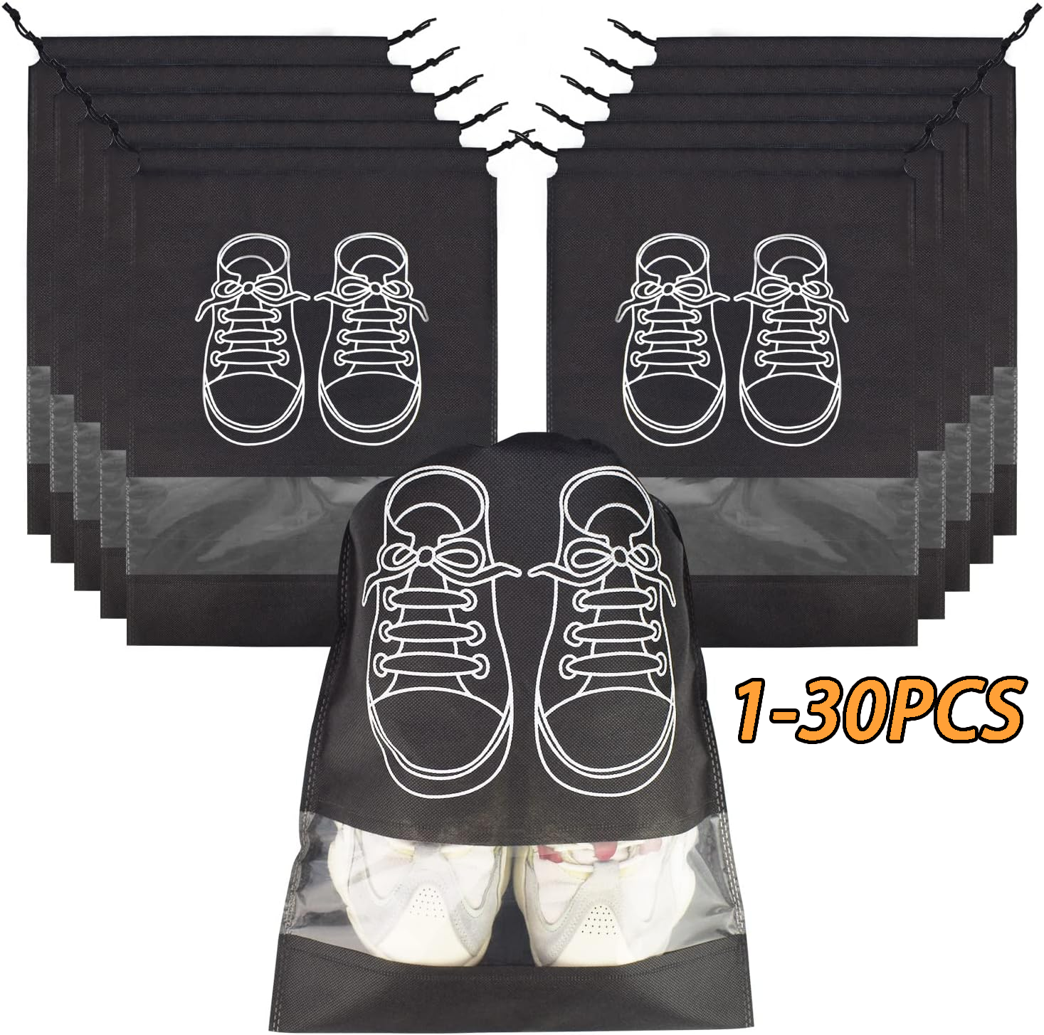1-30PCS Shoes Storage Organize - Shoe Bag Travel ulasan dan harga