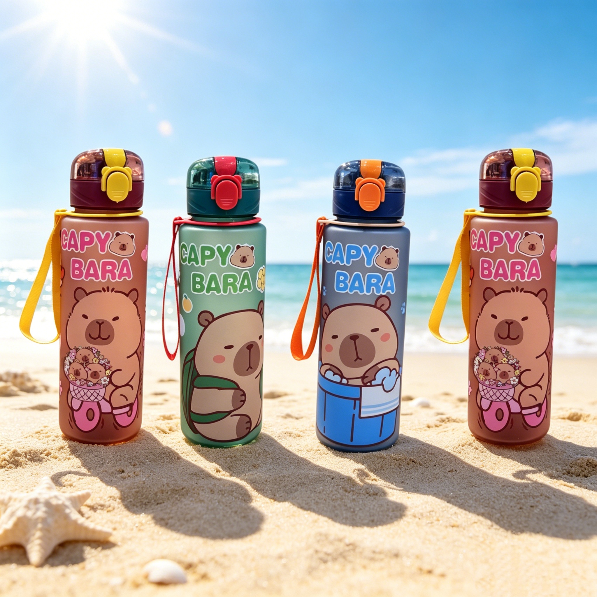 700ml Capybara Water Bottle Le - Portable Travel Kettle ulasan dan harga