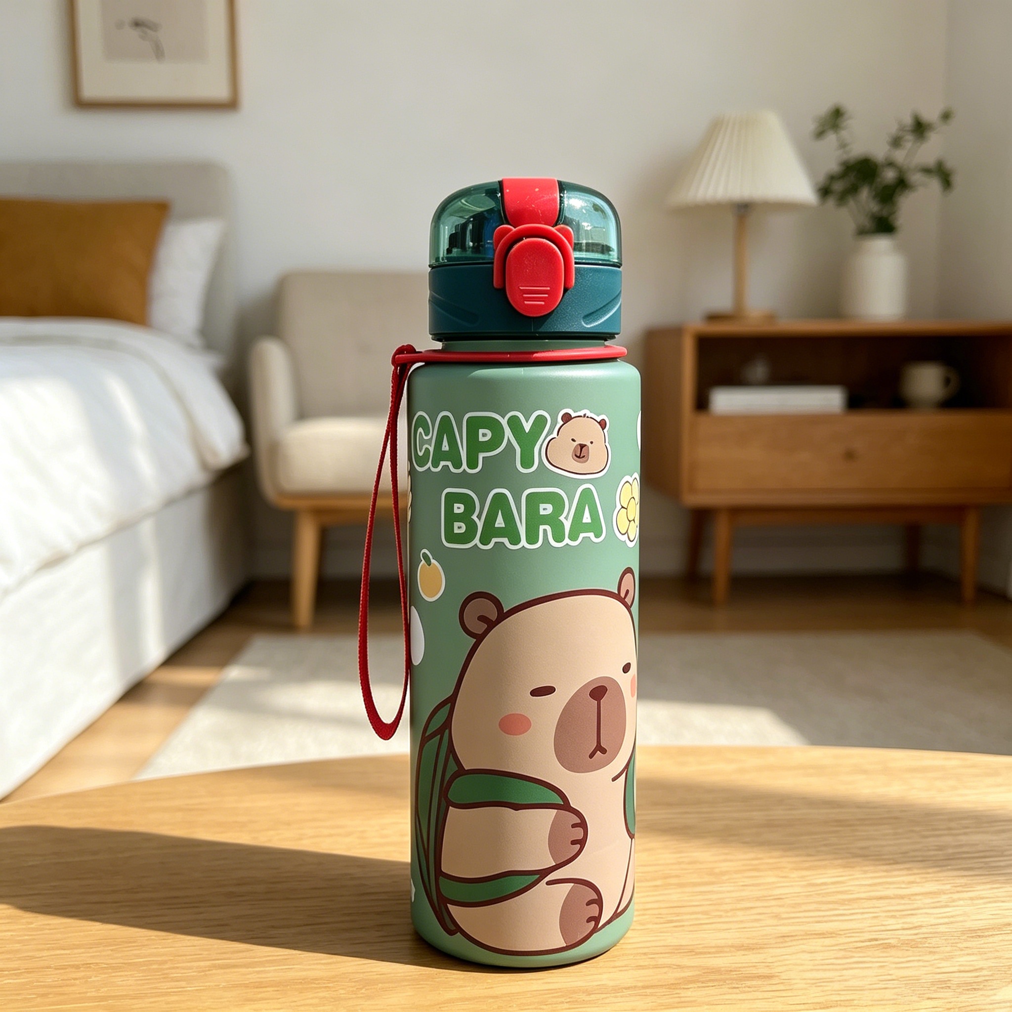 700ml Capybara Water Bottle Le - Portable Travel Kettle ulasan dan harga