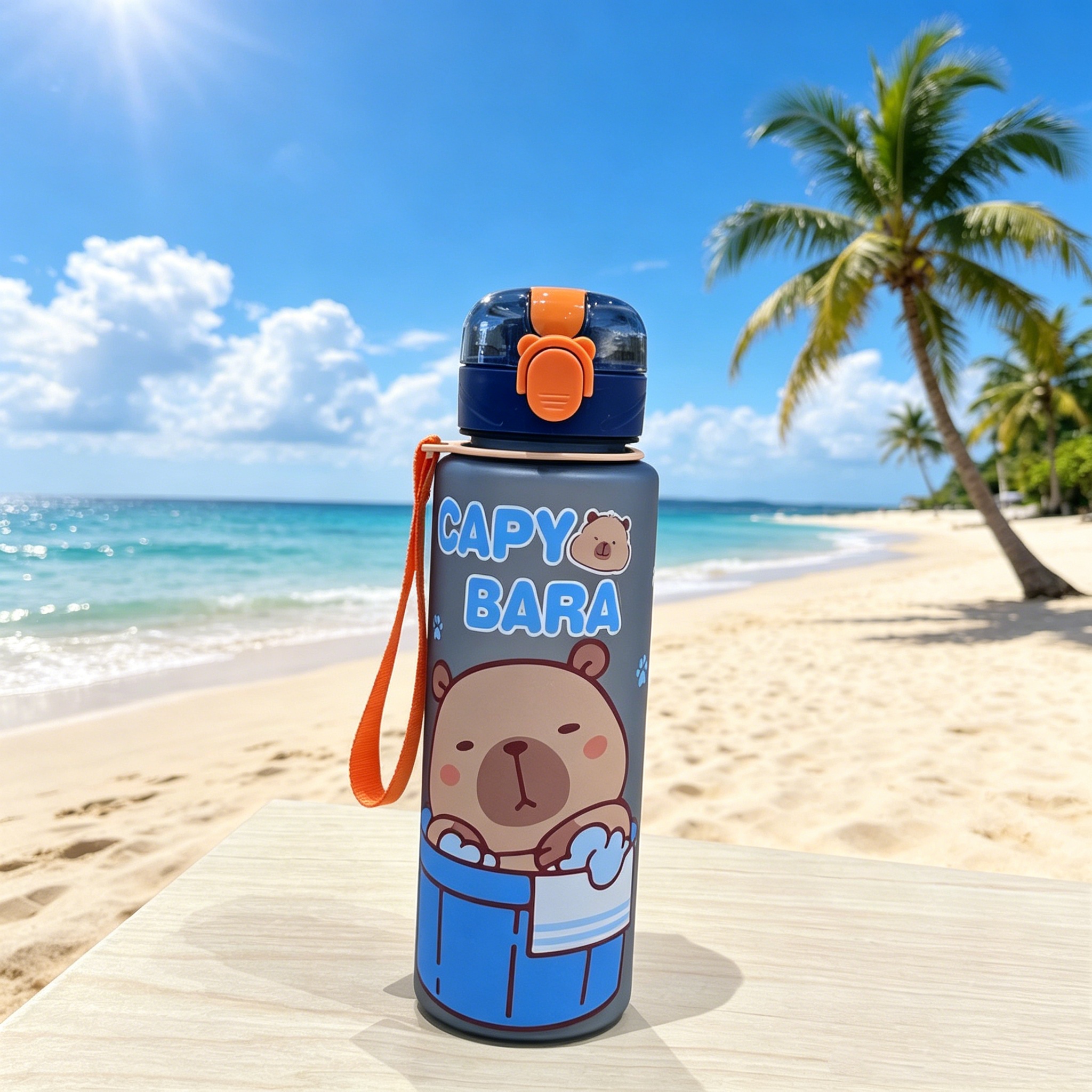 700ml Capybara Water Bottle Le - Portable Travel Kettle ulasan dan harga