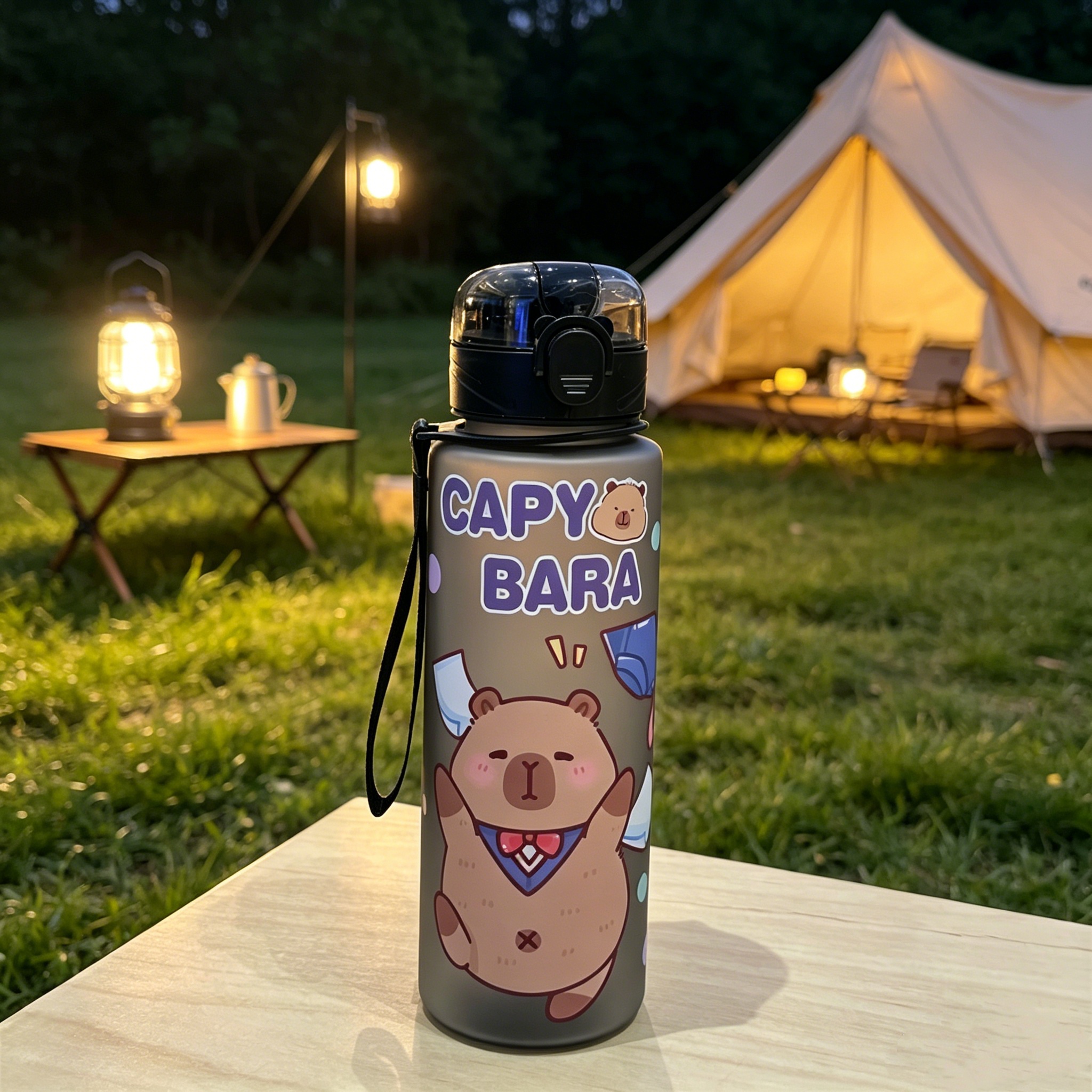 700ml Capybara Water Bottle Le - Portable Travel Kettle ulasan dan harga