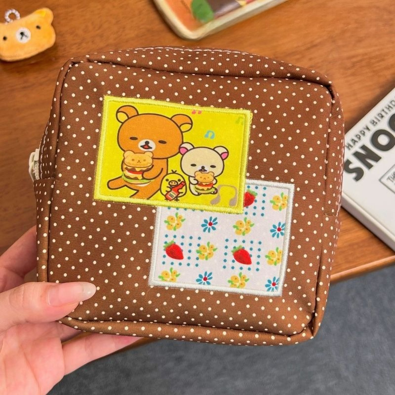Kawaii Rilakkuma Brown Polka D - Travel Access ulasan dan harga