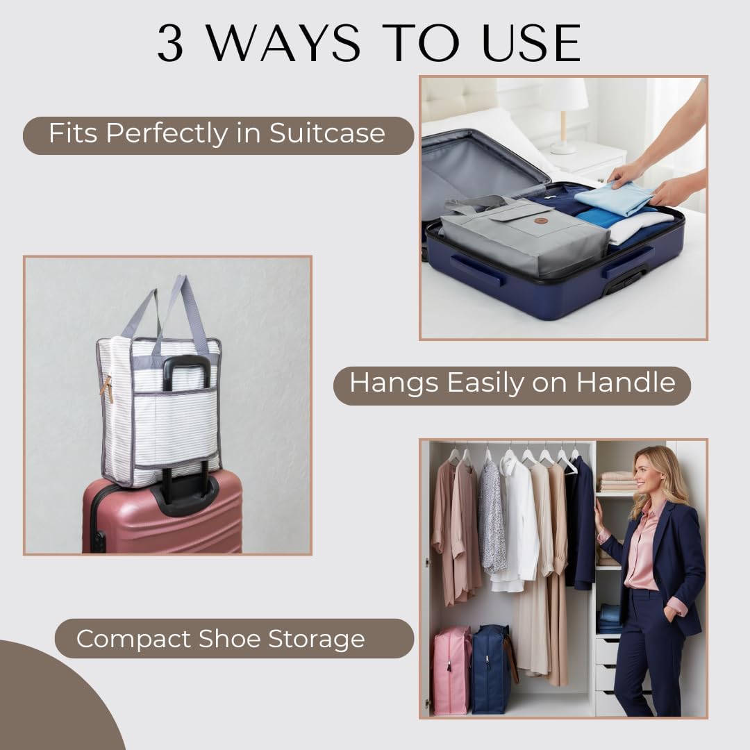 Travel Shoe Bag for Men Women  - Shoe Bag Travel ulasan dan harga