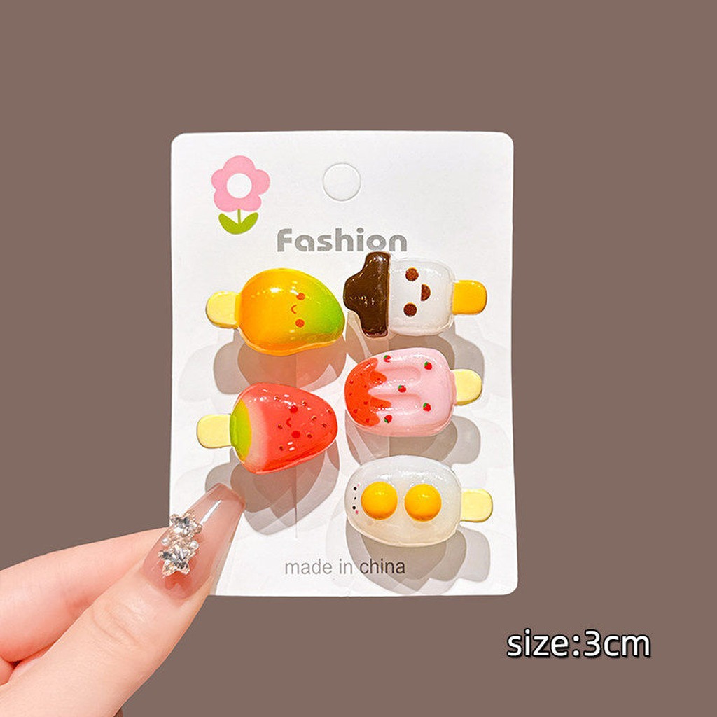 Mini Hair Clips Creative Kids  - Travel Accessories With Kids ulasan dan harga