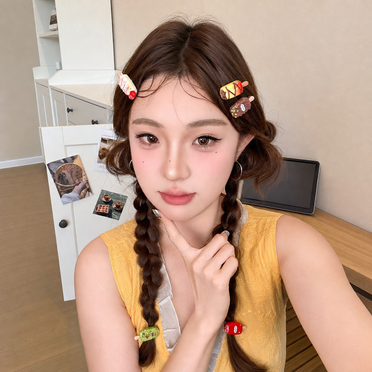 Mini Hair Clips Creative Kids  - Travel Accessories With Kids ulasan dan harga