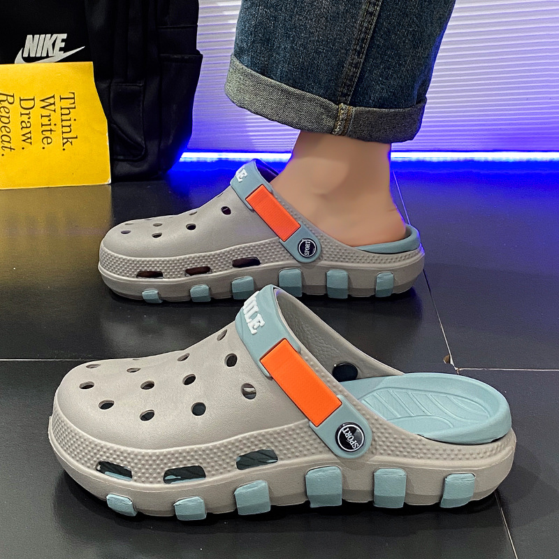 Summer new sandals men's hole  - Shoe Bag Travel ulasan dan harga