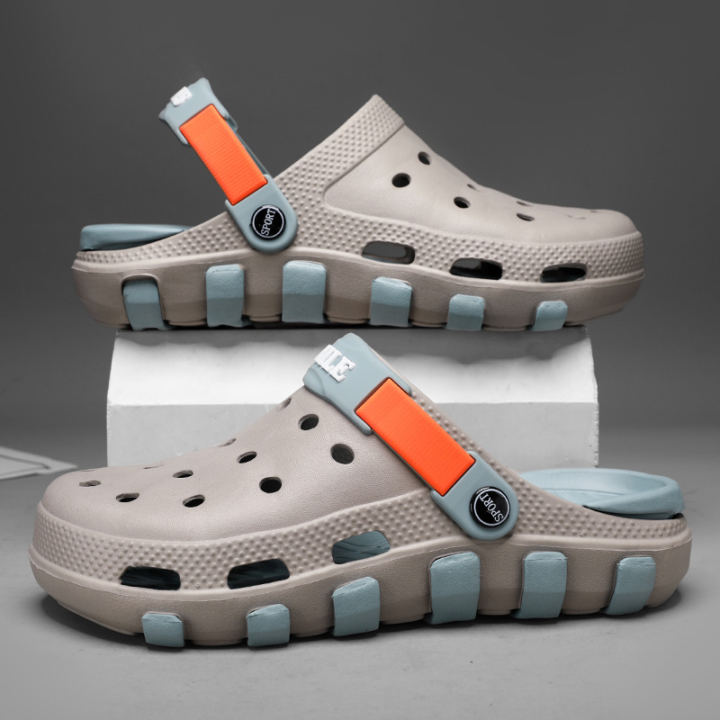 Summer new sandals men's hole  - Shoe Bag Travel ulasan dan harga