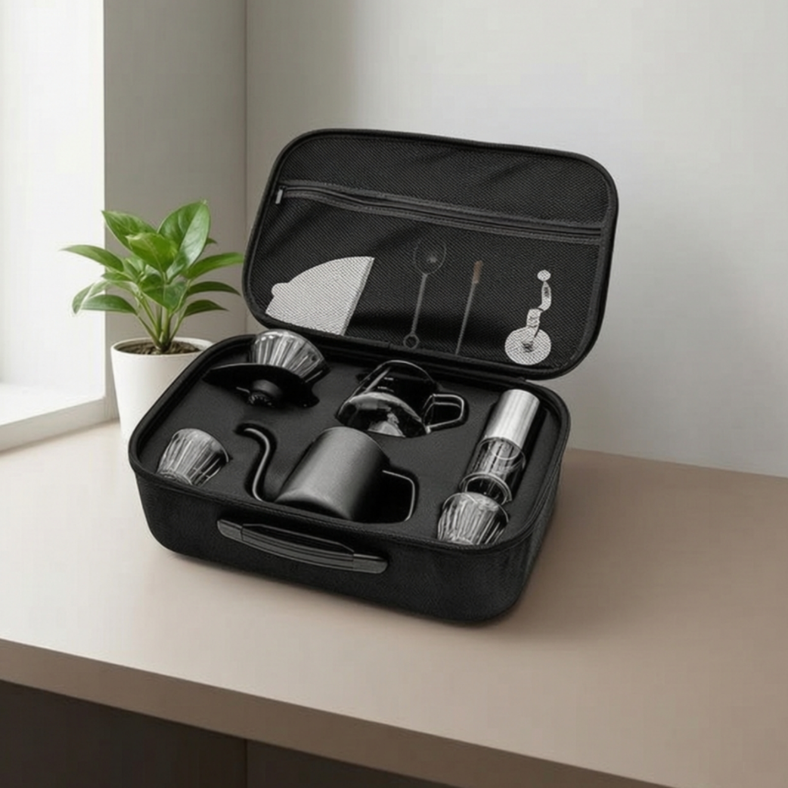 Travel Coffee Maker Kit Portab - Portable Travel Kettle ulasan dan harga