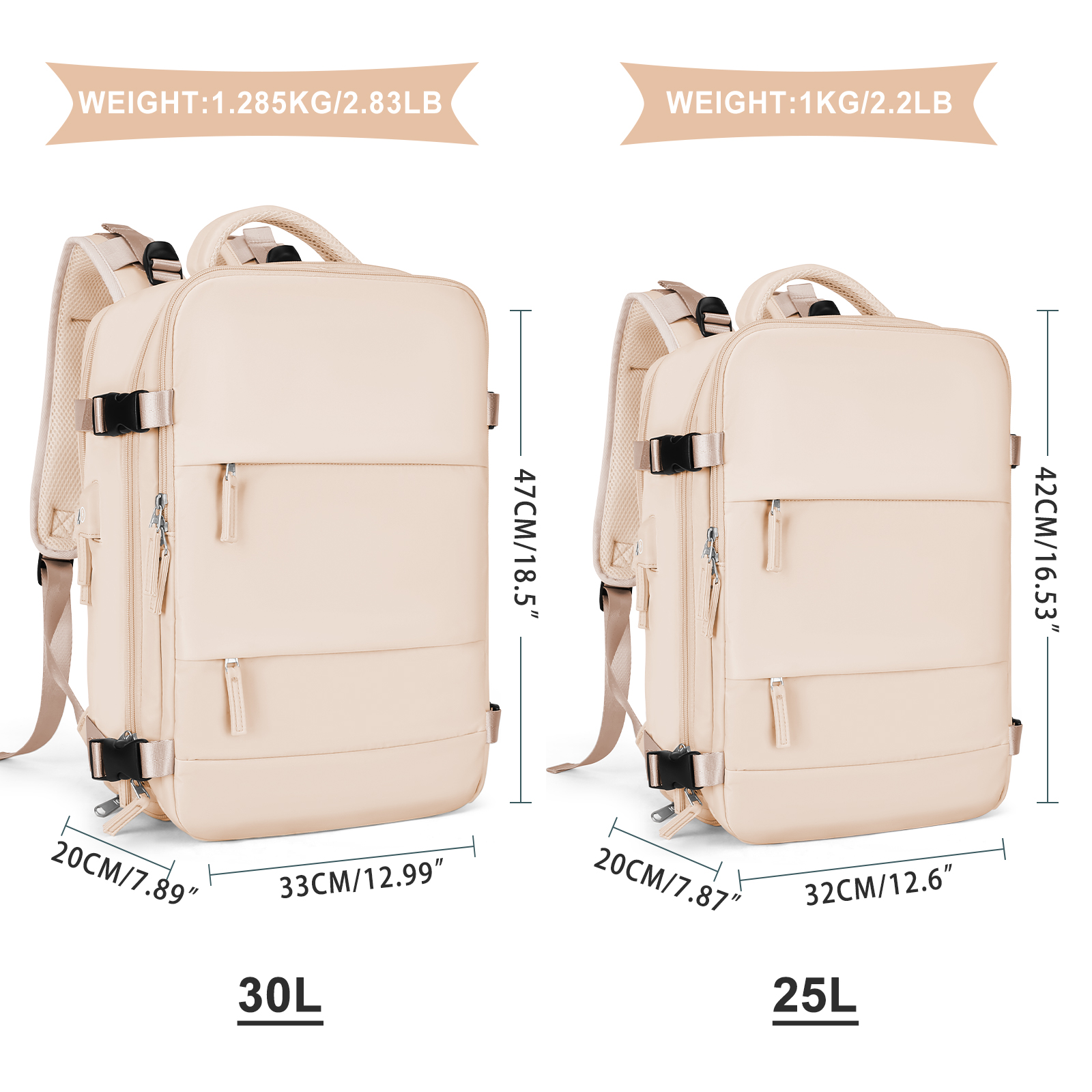 Large Travel Backpack for Men  - Shoe Bag Travel ulasan dan harga