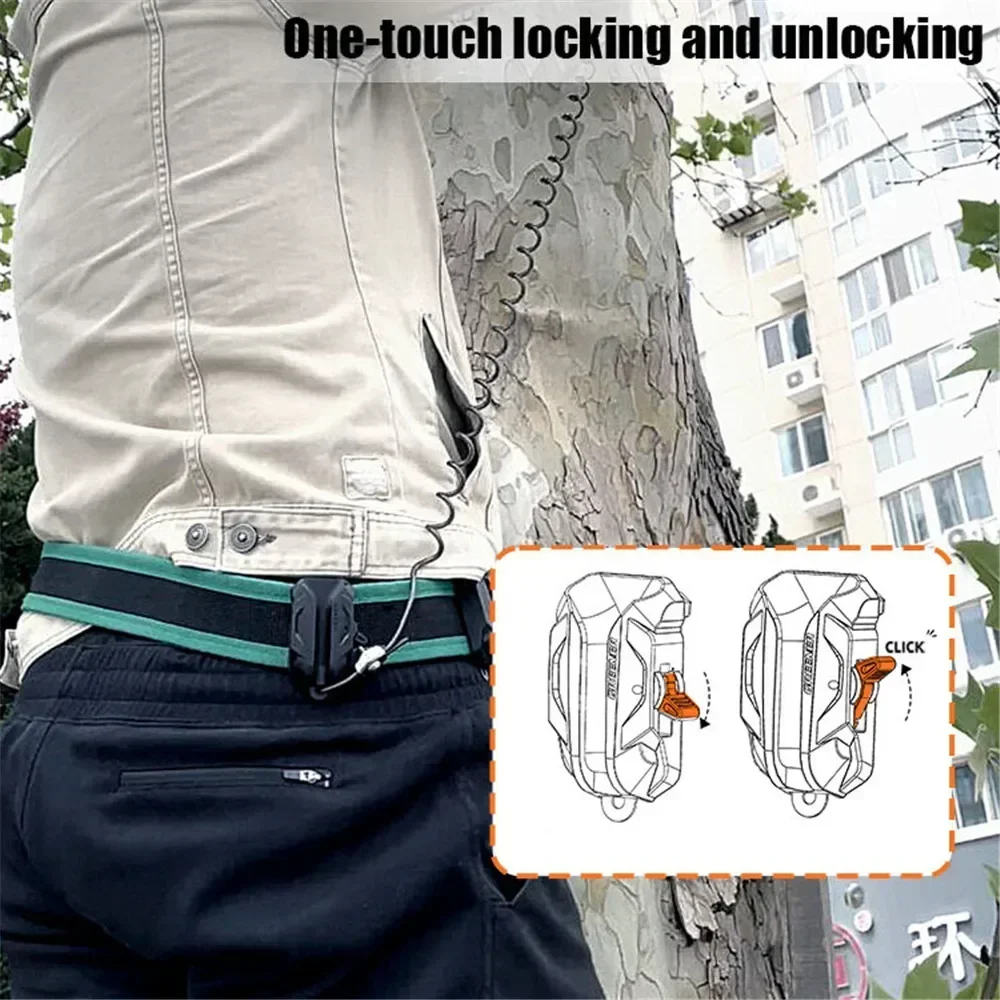 New Wearable Belt Pouch Heavy  - Travel Accessories Kit Bag ulasan dan harga