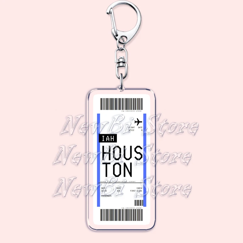 Plane Ticket Boarding Pass Key - Qantas Travel Accessories ulasan dan harga