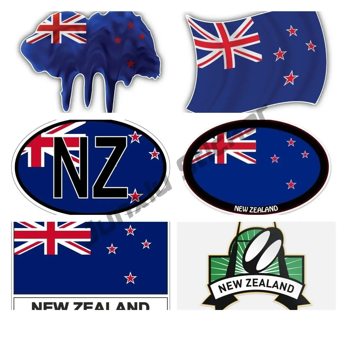 New Zealand Flag Vinyl Decal S - Travel Accessories Nz ulasan dan harga