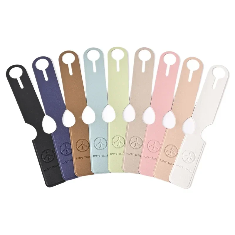 Macaron Color PVC Luggage Tag  - Qantas Travel Accessories ulasan dan harga
