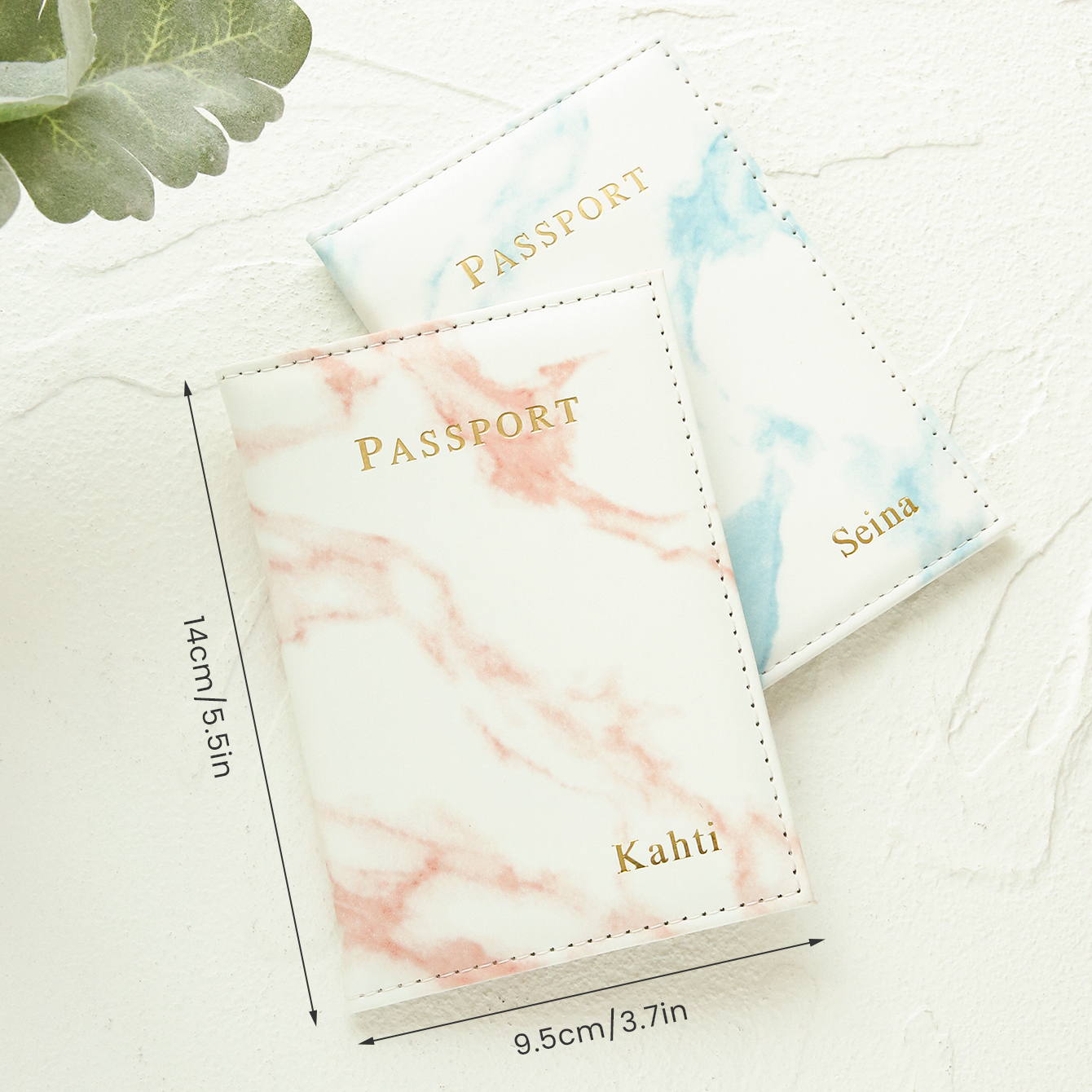 2PCS Custom Couple Passport Ho - Travel Accessories Overseas ulasan dan harga