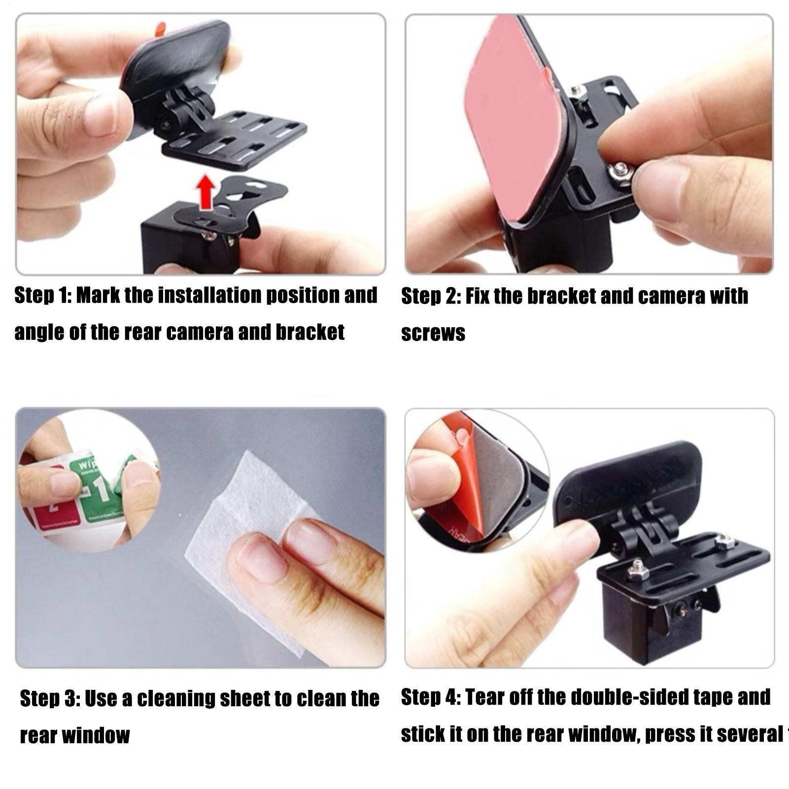Rear Dash Cam Window Mount Sta - Travel Accessories Holder ulasan dan harga
