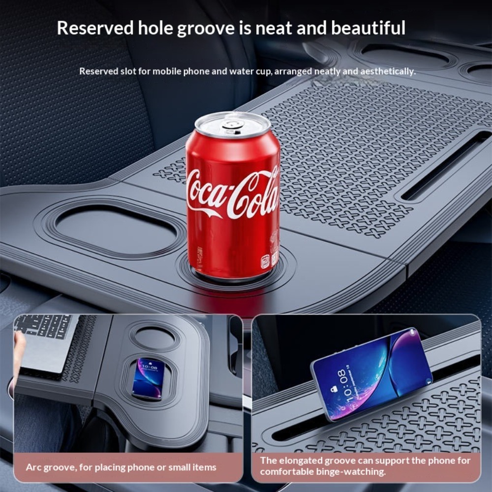 Foldable Car Laptop Desk Steer - Travel Accessories For Car ulasan dan harga