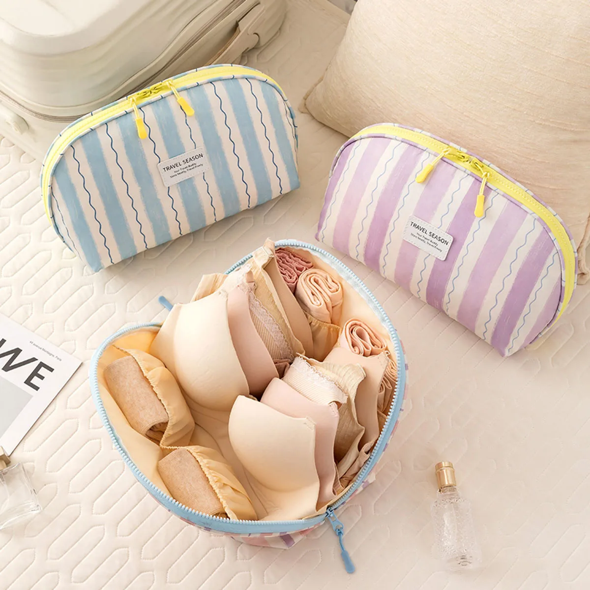 Underwear Storage Bag Portable - Travel Accessories Holder ulasan dan harga