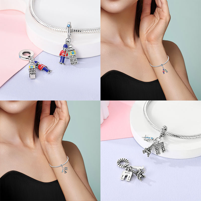 World Landmark Beads Original  - Travel Accessories Gifts For Women ulasan dan harga