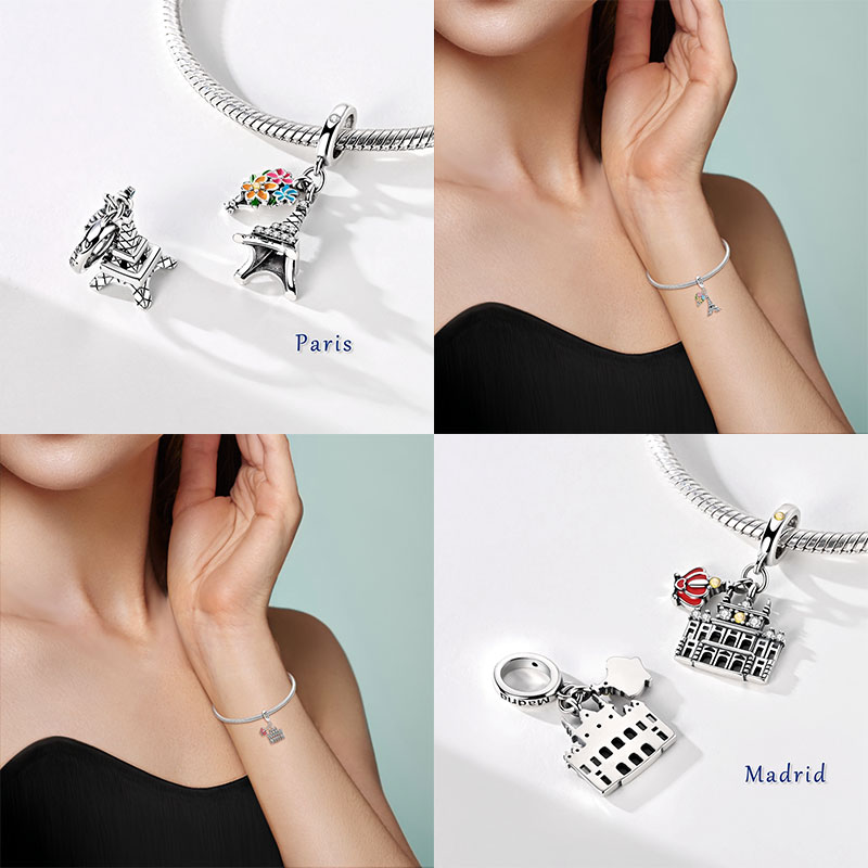 World Landmark Beads Original  - Travel Accessories Gifts For Women ulasan dan harga