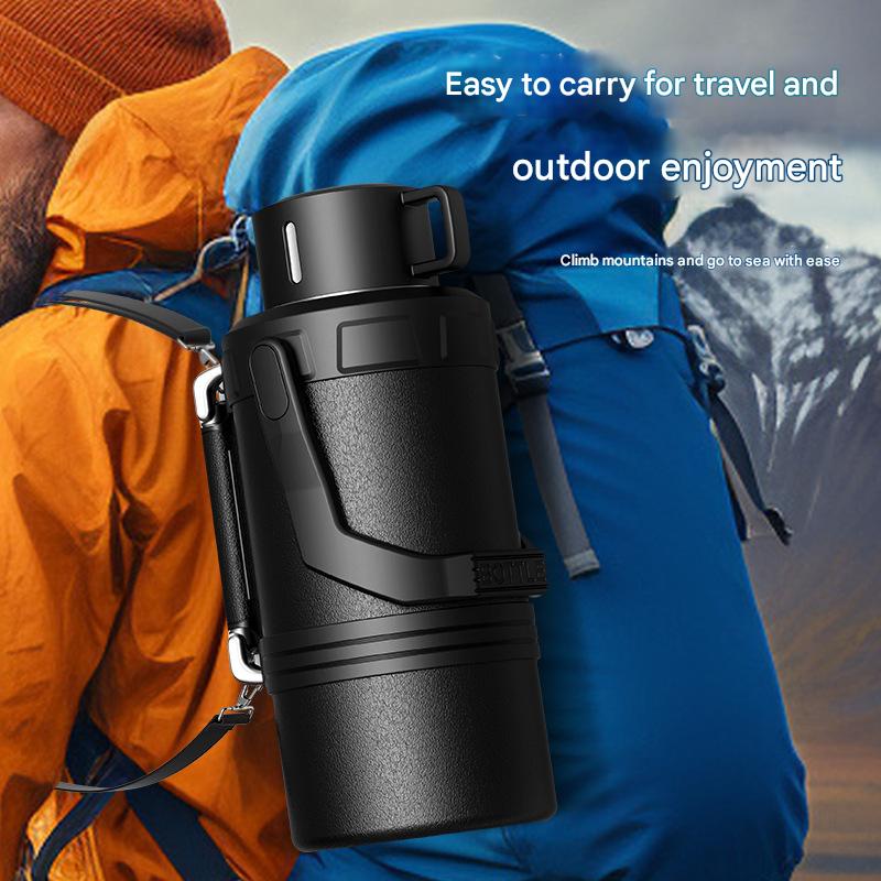 Large capacity 316 all steel i - Portable Travel Kettle ulasan dan harga