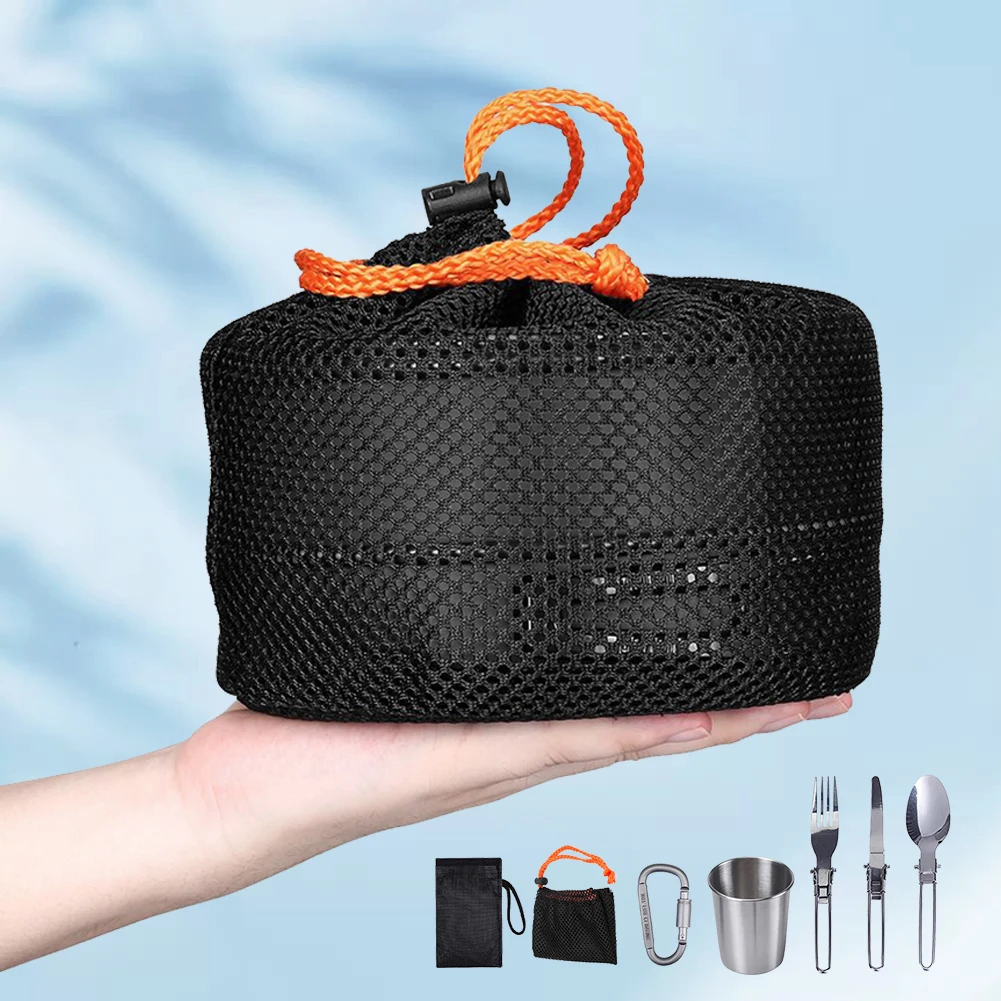 Camping Cookware Kit Kettle Po - Portable Travel Kettle ulasan dan harga