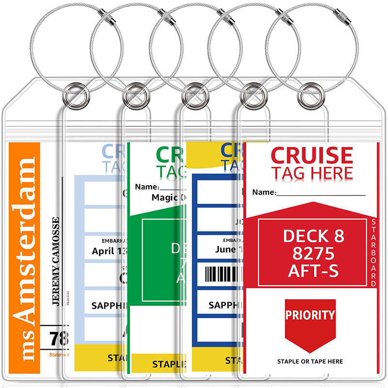 5pcs/Set Cruise Luggage Tags W - Qantas Travel Accessories ulasan dan harga