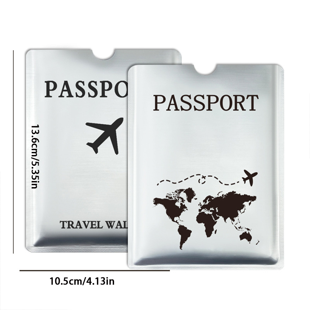 Aluminum foil passport protect - Qantas Travel Accessories ulasan dan harga