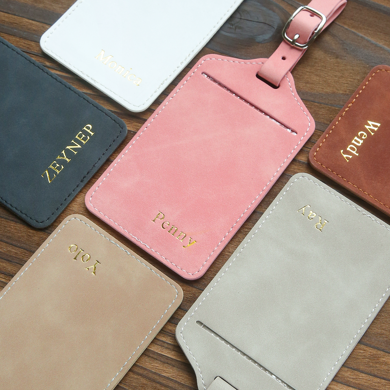 Retro Matte Soft Leather Custo - Travel Accessories Overseas ulasan dan harga