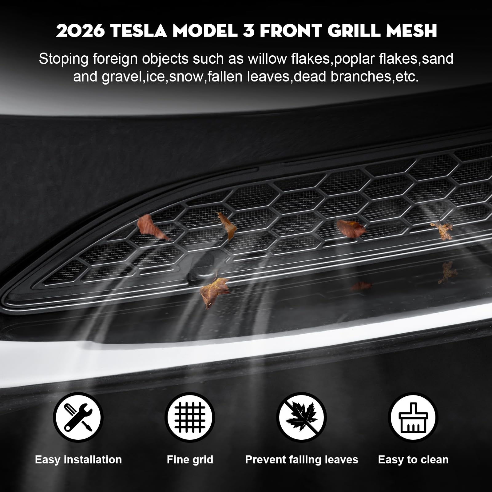 For Tesla Model 3 2026 Front G - Travel Accessories For Car ulasan dan harga