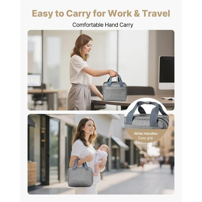 Wearable Breast Pump Bag, Brea - Travel Accessories Overseas ulasan dan harga